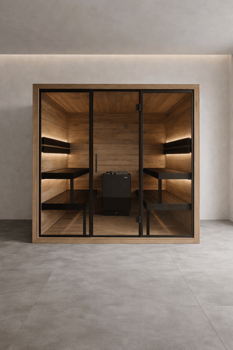Thermo Black 220 Plus Indoor Sauna
