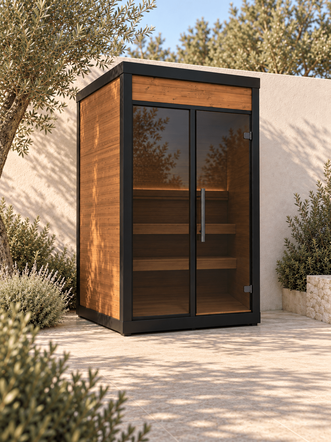 Sauna exterior pequena: como verificar se cabe no seu espaço - Saunamo