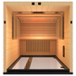 Onni infrared sauna with glass door