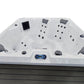 Jacuzzi Hydra 200 with digital panel and visible jets.