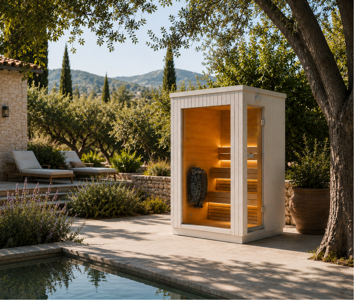 Lumia Mini Outdoor Sauna