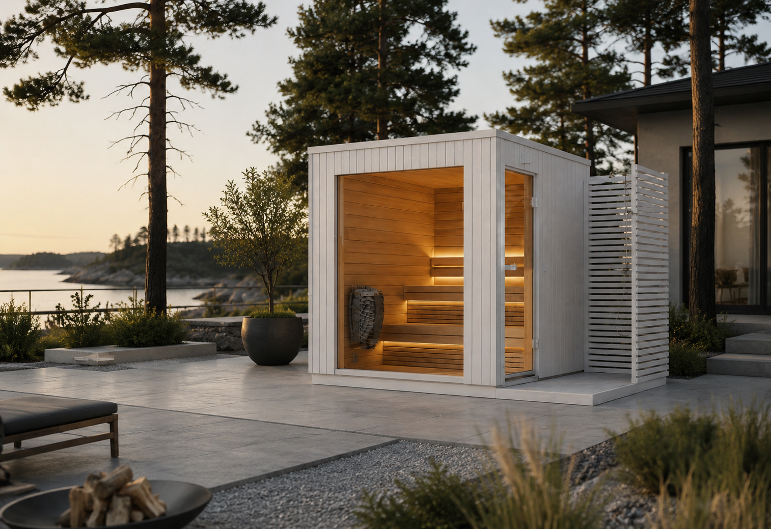 Lumia outdoor sauna