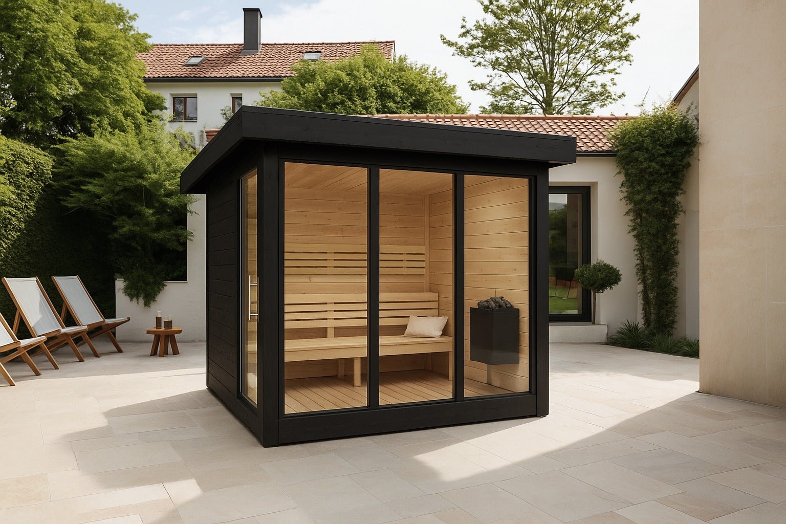 Sauna Exterior Deluxe - Saunamo