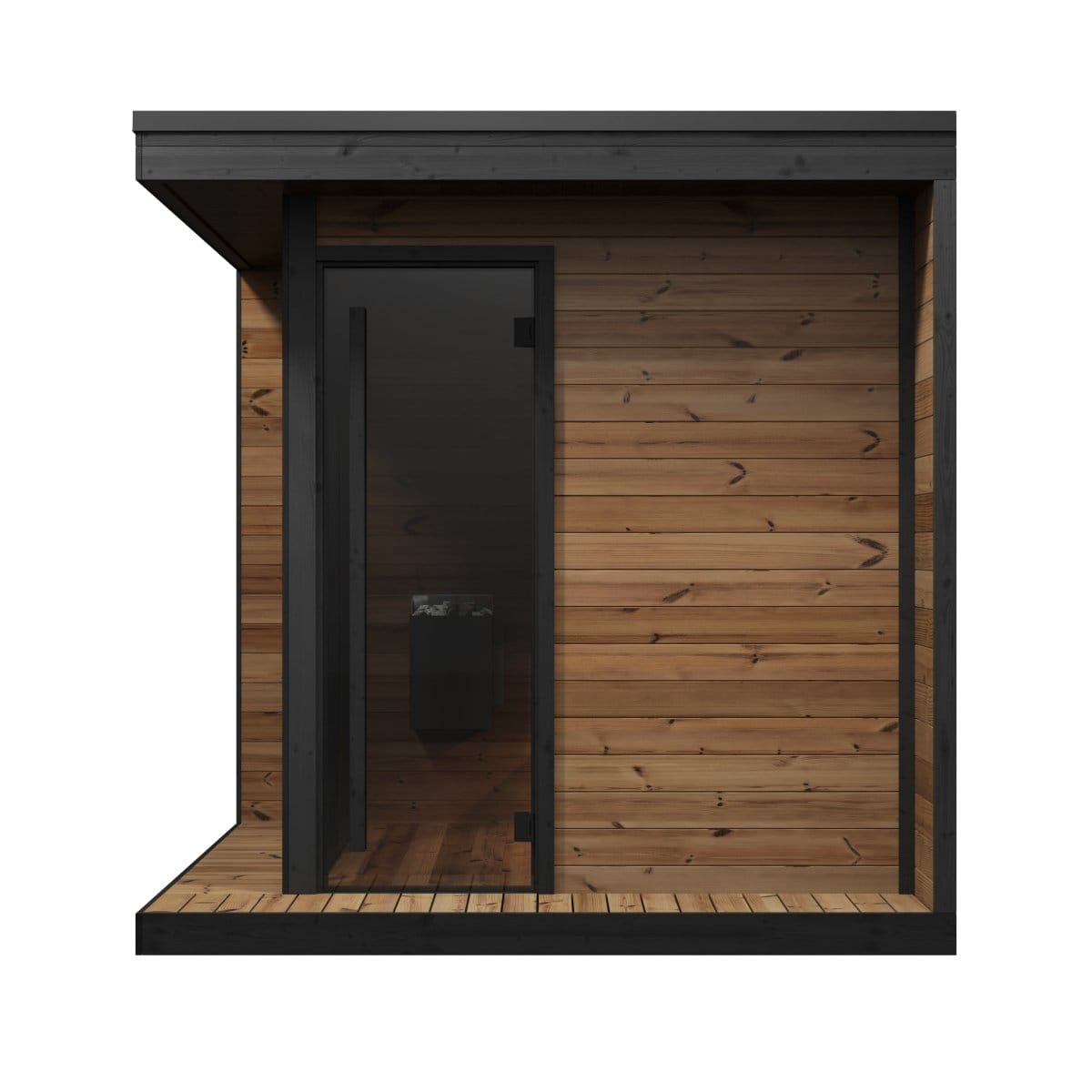 Wood prepared for outdoor use