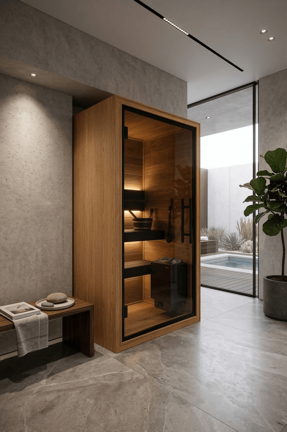 Thermo Black 110 Indoor Sauna