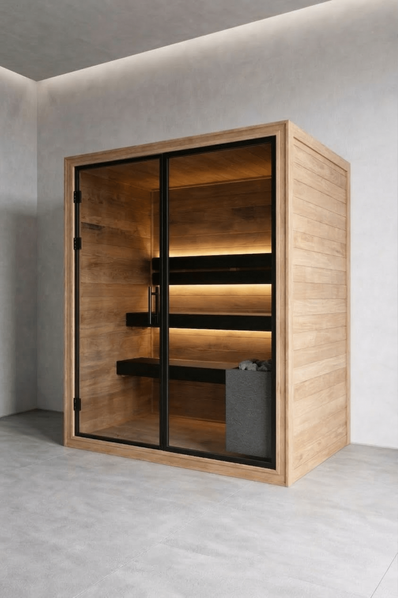 Sauna Interior Thermo Black 150 - Saunamo