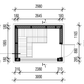 Blueprint from Saunamo Modular outdoor sauna