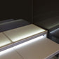 Saunamo Dual: Turkish bath with LED lights and seats.