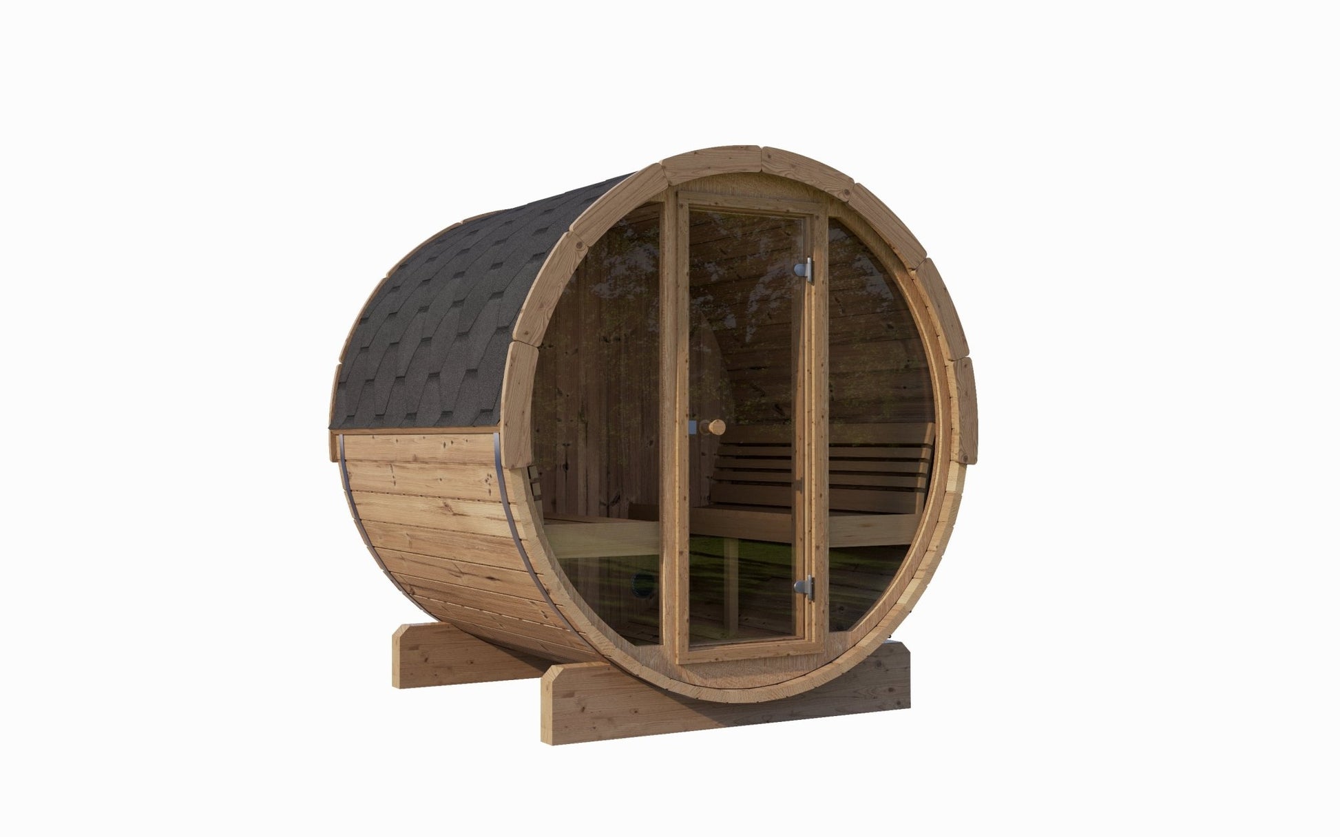 Barrel sauna Saunamo Ergo.