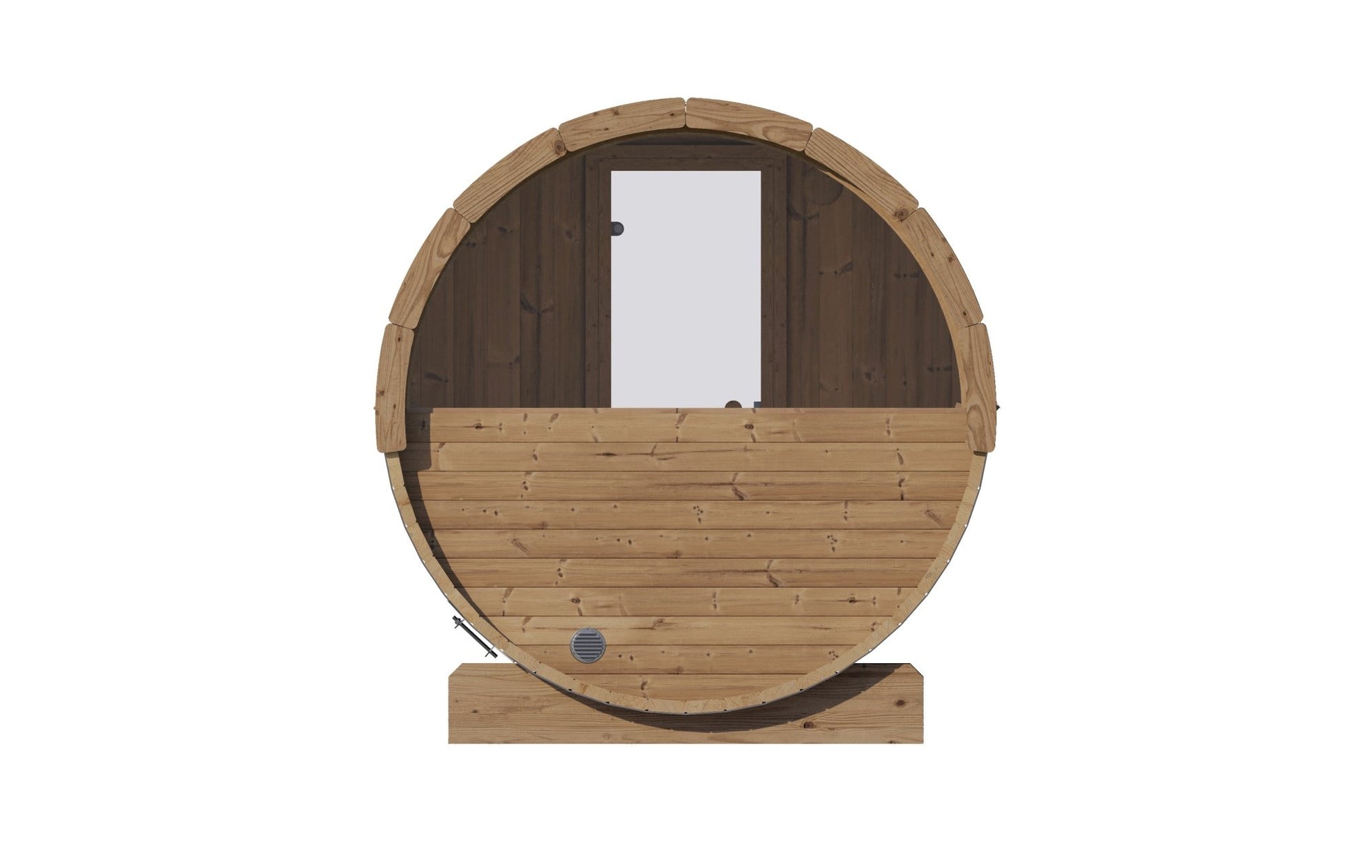 Barrel sauna Saunamo Ergo with window and door